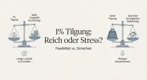 Ein Prozent Tilgung - von Westphalen Real Estate Solutions Immobilienberatung
